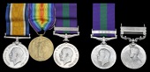 Three: Naik Wahab, Supply & Transport Corps

British War and Victory Medals (907 Nk., 9 Govt. C. Cps.); General...