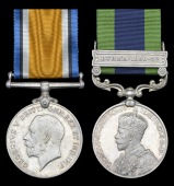 Pair: J. J. Murray

British War Medal 1914-20 (J. J. Murray); India General Service 1908-35, 1 clasp, Burma...