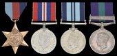 Four: Captain S. K. Chatterjee, Royal Indian Engineers

1939-45 Star; War and India Service Medals, these unnamed;...