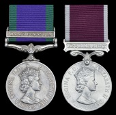 Pair: Lieutenant Kumansing Gurung, 6th Gurkha Rifles

General Service 1962, 1 clasp, Malay Peninsula (21140910...
