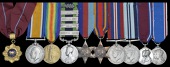 An O.B.I. group of ten awarded to Subadar-Major Makmud Shah, 5/10th Baluch Regiment

Order of British India, 2nd...