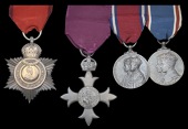 An M.B.E. / Indian Title Badge group of four awarded to Rai Bahadur Lala Ugra Sen

The Most Excellent Order of the...