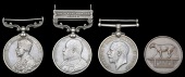 A Great War ‘Mesopotamia’ I.D.S.M. group of three awarded to Subadar-Major and Hon. Lieutenant Sher Bahadur...