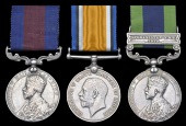 A Great War ‘Egypt’ I.D.S.M. group of three awarded to Captain Jasmer Singh, 2nd Patiala Imperial Service...
