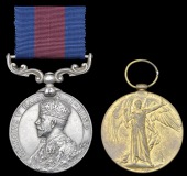 A Great War ‘Western Front’ I.D.S.M. pair awarded to Naik Karam Dad, 89th Punjabis

Indian Distinguished...