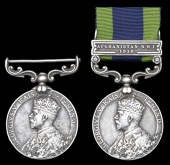 A ‘South Persia 1919’ I.D.S.M. pair awarded to Lance-Naik Rahim Ali, 3rd Battalion Duchess of Connaught’s Own...