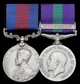 A Great War ‘Western Front’ I.D.S.M. pair awarded to Risaldar Habib Gul, 9th Horse

Indian Distinguished...