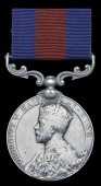 A ‘Burma 1932’ I.D.S.M. awarded to Jemadar Sardar Khan, 3-10th Baluch Regiment

Indian Distinguished Service...