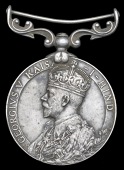 A ‘Waziristan’ I.D.S.M. awarded to Subadar Waryam Singh, 2-12th Frontier Force Regiment

Indian Distinguished...
