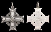 A Canadian Memorial Cross awarded in remembrance of Private W. Mason, 5th Canadian Mounted Rifles, who was killed in...