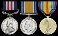 A Great War Passchendaele M.M. group of three awarded to Driver E. T. Price, Canadian Field Artillery

Military...