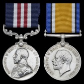A Great War M.M. pair awarded to Gunner M. Henderson, Canadian Field Artillery

Military Medal, G.V.R. (706330...