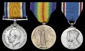 Three: Private J. H. Boyd, Canadian Army Medical Corps

British War and Victory Medals (823767 Pte. J. H. Boyd,...