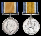 The British War Medal awarded to Lieutenant-Colonel H. K. Groff, O.B.E., Canadian Army Medical Corps

British War...