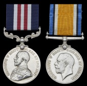 A Great War M.M. pair awarded to Private H. Ross, Canadian Machine Gun Corps, late 49th (Edmonton Regiment)...