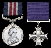 A Great War M.M. pair awarded to Private G. R. Barnes, 2nd (Eastern Ontario Regiment) Battalion, Canadian Infantry,...