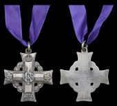 A Canadian Memorial Cross awarded in remembrance of Corporal H. Foster, 10th (Canadians) Battalion, who was killed...