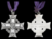 A Canadian Memorial Cross awarded in remembrance of Sergeant W. J. Minnis, 16th (Canadian Scottish) Battalion, who,...