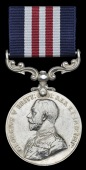 A Great War M.M. awarded to Private W. Berthin, 21st (Eastern Ontario) Battalion, Canadian Infantry, who was twice...