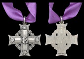 A Canadian Memorial Cross awarded in remembrance of Private P. G. Thomas, 49th (Edmonton Regiment) Battalion, who,...
