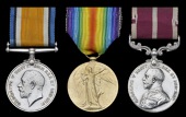 Three: Acting Company Sergeant-Major G. S. Cuttle, 107th (Winnipeg) Battalion, Canadian Infantry

British War and...