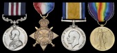 A Great War M.M. group of four awarded to Sapper J. Clark, Canadian Railway Construction Corps

Military Medal,...