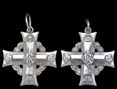 Canadian Memorial Cross, G.V.R., the reverse officially inscribed, ‘687195 Pte. J. O. Thompson’, very...