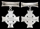Canadian Memorial Cross , G.V.R., the reverse officially inscribed, ‘414395 Pte. W. Anderson’, complete with...