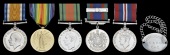 Five: Lieutenant-Colonel H. R. Cleveland, Canadian Dental Corps

British War and Victory Medals (Capt. H. R....