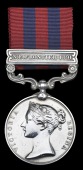 India General Service 1854-95, 1 clasp, N.E. Frontier 1891 (4084 Pte. H. Kerslake, 4th Bn. K.R. Rif. C.) some...
