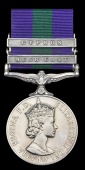 General Service 1918-62, 2 clasps, Near East, Cyprus (23462588 Pte. J. R. Riley, R.W.K.) minor marks to Queen’s...