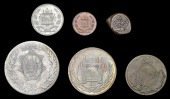 Afghanistan, British Occupation, Falus, Qandahar, no date visible [1878-79], obv. crown, 4.56g/6h (KM. 94); together...