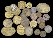 Brazil, Alagoas, Jaragua, Usina Leao Utinga, bronze 200 Kilos (Rulau 20); CEARA, Camocim, Nicolau & Carneiro, brass...