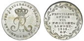 Denmark, Frederik VI, One-Sixth Rigsdaler, 1808 (KM. 664). Extremely fine 	£60-80