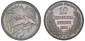 German New Guinea, Wilhelm II, 10 Pfennigs, 1894a (KM. 3). About extremely fine 	£60-80