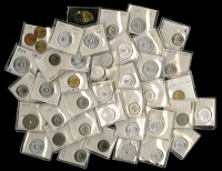 Greece, George I, 20 Lepta, 1912 (KM. 64); together with other Greek type coins (42), 1926-84, including date runs...