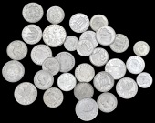 Greece, Paul I, 30 Drachmai, 1963, 20 Drachmai, 1960, 10 Drachmai, 1959, 5 Drachmai, 1954 (KM. 83-6); together with...