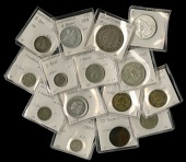 Guatemala, Republic, 2 Réales (2), 1873p, 1898, Réal, 1900, Half-Réales (2), 1880d, 1901, Quarter-Réal, 1901h,...