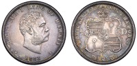 Hawaii, Kalakaua I, Quarter-Dollar, 1883 (KM. 5). Light scrapes on obverse, otherwise about extremely fine 	£80-100