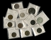 Honduras, Republic, 4 Réales, 1853tg, 25 Centavos, 1912, 20 Centavos, 1952, 2 Centavos (6), 1910 (2), 1912, 1919,...