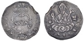Italy, NAPLES & SICILY, Neapolitan Republic, 15 Grana, 1648 gac-m, crowned shield with spqn across centre, rev....