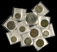 Jamaica, Victoria, Halfpenny, 1885, Farthings (2), 1884, 1887 (KM. 15-16); together with other Jamaican type coins...