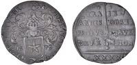 Netherlands, Maastricht, Siege coinage, 40 Stuivers, 1579, 19.48g/2h (Mailliet lxxv, 1). Good very fine for issue,...