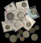 Miscellaneous, Albania, Italian Occupation, 10 Lek, 1939r (KM. 34); Cisalpine Republic, 30 Soldi, AN IX [1801] (KM....