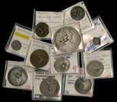 Miscellaneous, Azores, EIC, Victoria, Rupee, 1840, with crown countermark (KM. –), Great Britain, Shilling, 1826...