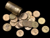 British Battles, 1815, a set of 26 gilt-bronze medalets by E. Thomason, revs. with names and dates of the Peninsula...