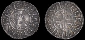 Æthelred II (978-1016), Penny, Small CRVX type, London, Ælfwine, ælfpine mo lvn, pellet in first and fourth...