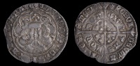 Edward IV (First reign, 1461-1470), Light coinage, Groat, London, class Vc, mm. rose, quatrefoils by neck, trefoils...