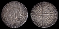 Edward IV (First reign, 1461-1470), Light coinage, Groat, London, class VIII/VII, mm. crown, quatrefoils by neck and...