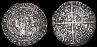 Edward IV (First reign, 1461-1470), Light coinage, Groat, Coventry, class VI, mm. sun, quatrefoils by neck, fleurs...